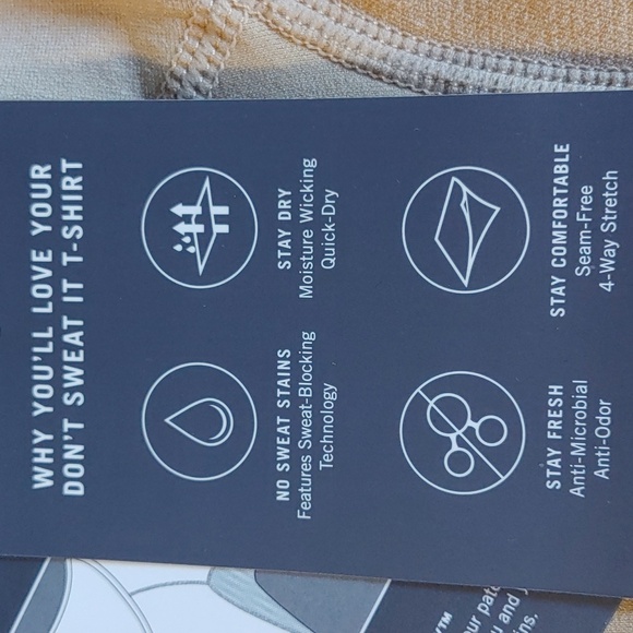 🌻KNIX DON'T SWEAT IT T-SHIRT MEDIUM - Picture 8 of 9